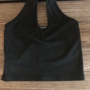 Brandy Melville Cropped Halter Top